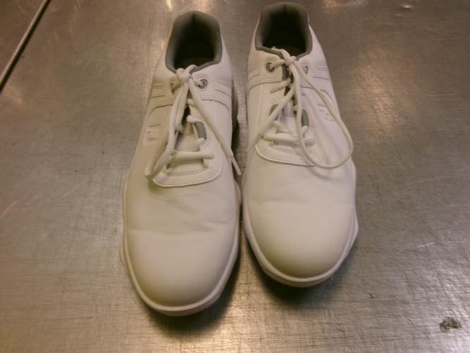 Used Foot Joy Mens Golf Shoes White Senior 9.5 11339-S000207604