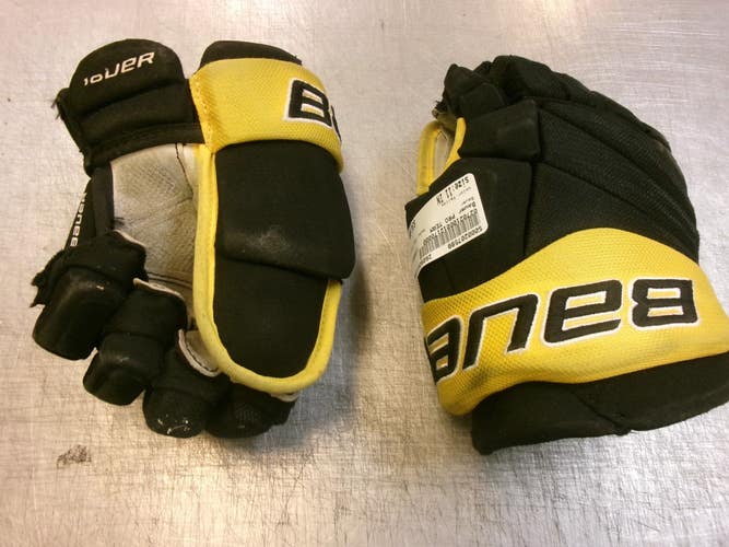 Used Bauer PRO TEAM Senior Gloves Yellow 11" 11339-S000207599