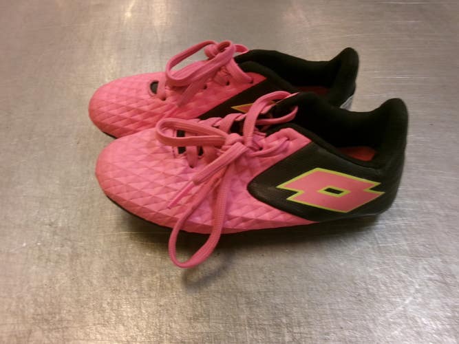 Used Lotto Soccer Cleats Pink Youth 13.0 11339-S000207565