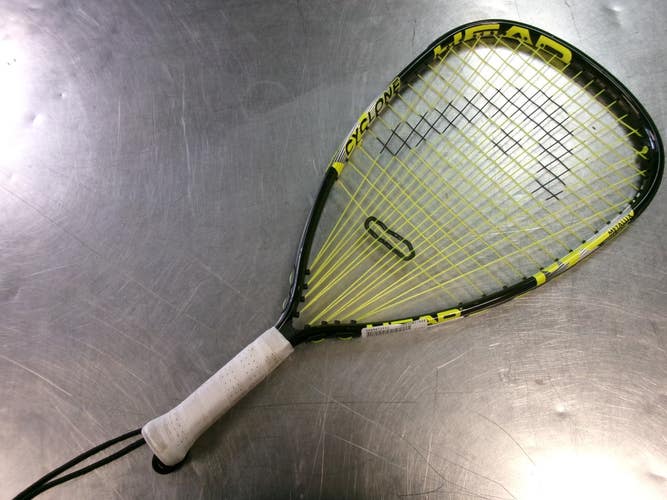 Used Head CYCLONE Adult Racquetball Racquet Black 3 3/8" 11868-S000072332