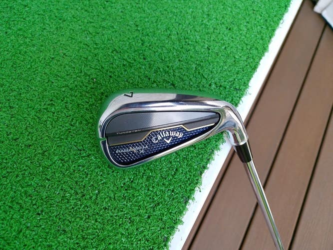 Callaway PARADYM X 7-Iron Demo Club w/ ELEVATE 85g Stiff Shaft