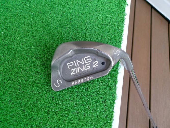 PING ZING2 Black Dot Sand Wedge w/ Ping JZ Shaft Wedge Flex