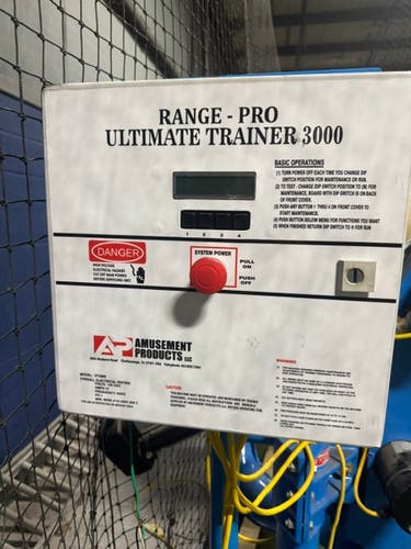 Range Pro Ultimate Trainer 3000 Pitching Machine, Baseball and Softball
