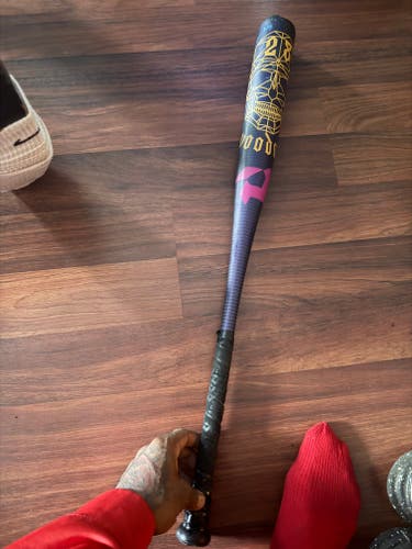 DeMarini Voodoo One Alloy BBCOR Certified Bat (-3) 29 oz 32" (Used)