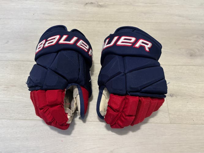 Windsor Spitfires Bauer Vapor Hyperlite Gloves 14"
