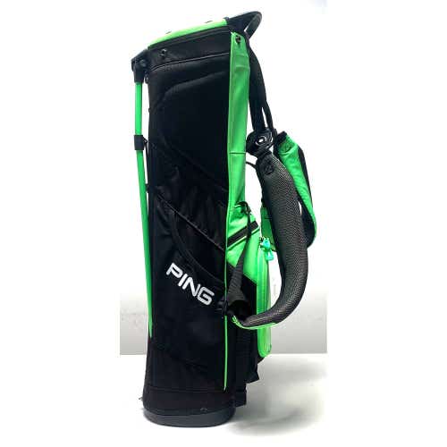 Ping Hoofer Prodi-G Stand Bag Black 4-Way Divide Dual Strap Golf Bag - 28"