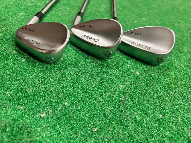 New 2026 Cleveland RTZ 2 48, 54,, 60 Mid and 588 grinds Wedge Set tour issue