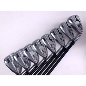 PXG 0211 2021 Iron Set 4-PW+GW Mitsubishi Chemical MMT 304SS 80g Stiff RH +1.5''