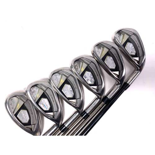 Callaway Rogue/Rogue X Iron Set 6-PW+SW Recoil ES 460 F2 Senior RH +1.5''