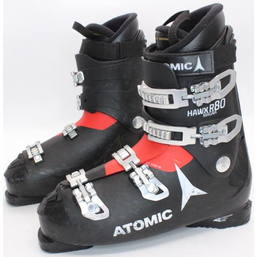 Atomic Hawx Magna R80 Adult Ski Boots - Size 12 / Mondo 30 Used