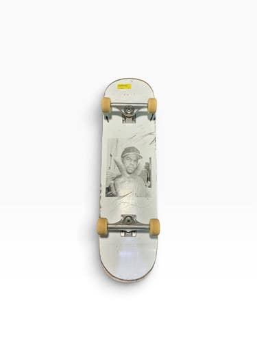 Used COLOR BARS ICE CUBE Complete Skateboard White Regular 10743-S000493139