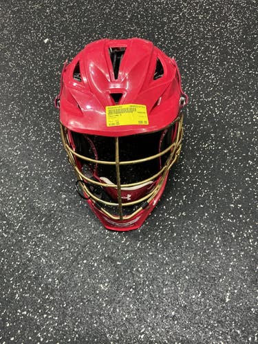 Used Cascade R Lacrosse Helmet Red One Size 10743-S000493302