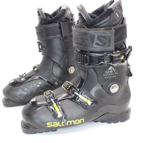 Salomon QST Access 90 Custom Heat Adult Ski Boots - Size 11 Mondo / 29 Used