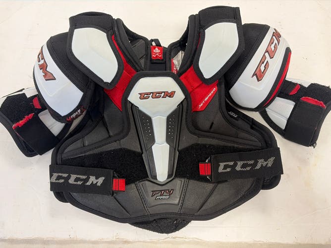 Medium Junior CCM JetSpeed FT4 Pro Shoulder Pads (Used)