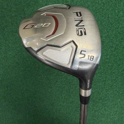 PING G20 5-Wood 18 Fairway Wood Right Hand Senior Flex Graphite Shaft 42.5"