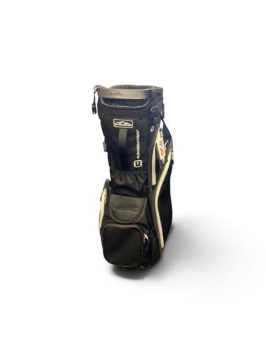 Used Sun Mountain 4 BAY BAG STAND Mens Stand Bag Black 11846-S000111572