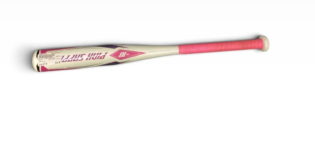 Used Easton PINK SAPPHIRE BB/SB Fastpitch Bat 24" 11846-S000111554