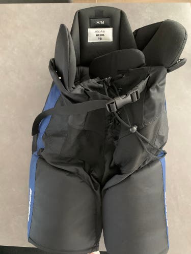 Toronto Maple Leafs Flipside Alternate Bauer Nexus Hockey Pants Pro Stock (Medium)