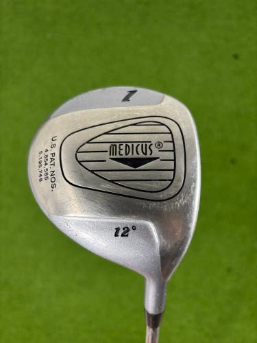 Medicus Dual Hinge 12° Driver Golf Swing Trainer RH True Temper Steel