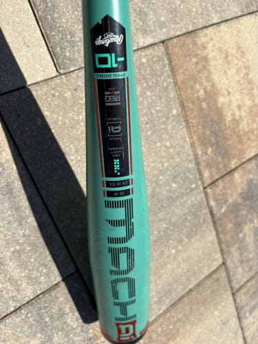 2025 Rawlings Mach AI Alloy USABat Certified Bat (-10) 20 oz 30" (Used)