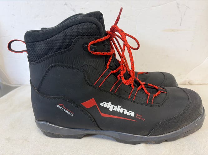 Classic Size 13 Alpina Snowfield Cross Country Ski Boots (Used)