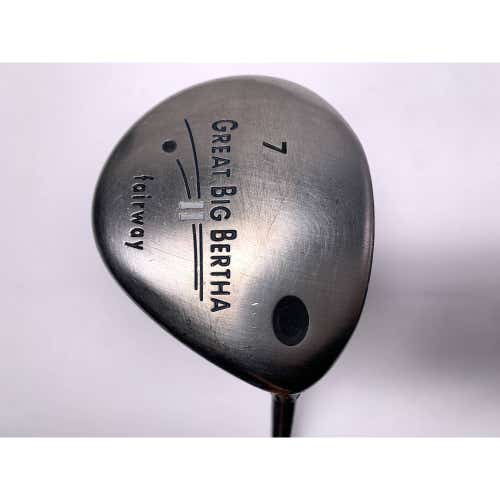 Callaway Great Big Bertha II 7 Fairway Wood 21* GBB System 60 60g Senior RH