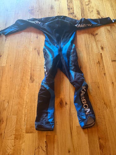 Unisex Medium Karbon Ski Suit (Used) FIS Legal