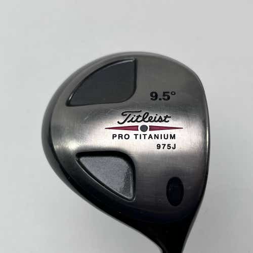 Titleist 975 J Driver 9.5* Grafalloy ProLite 35s Stiff Graphite Mens RH