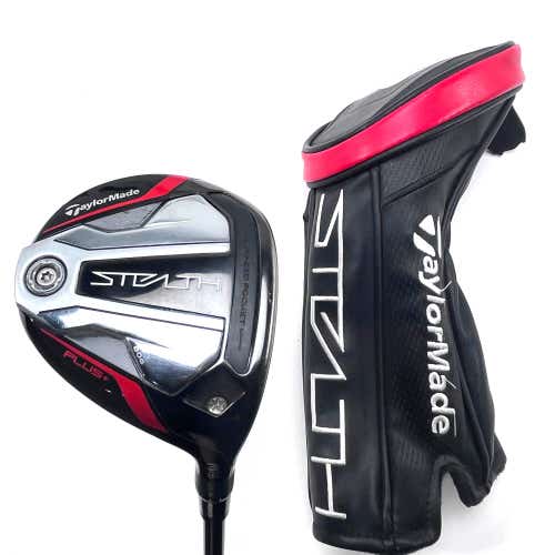 TaylorMade Stealth Plus 3 Fairway Wood 15* Fujikura Ventus Red 6S 60g Stiff RH
