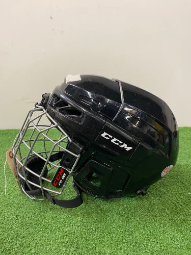 Black Youth CCM FitLite 3DS Helmet (Used)