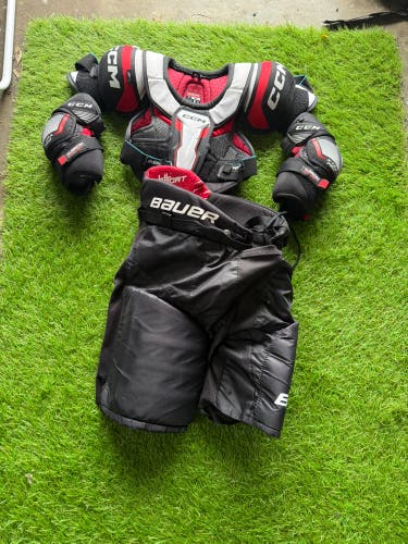Hockey Starter Kit (Used) size Jr Med/Small