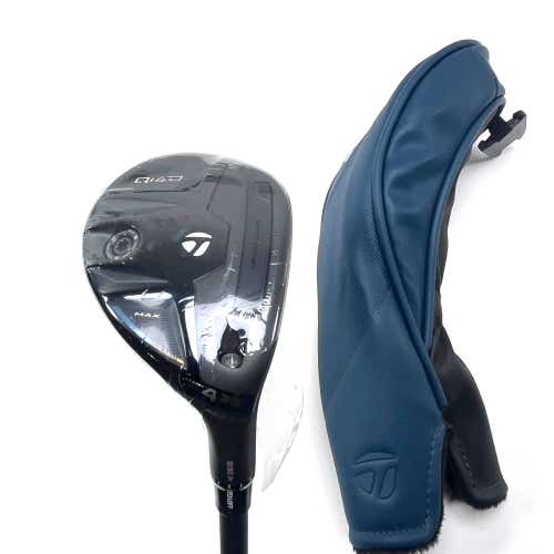 TaylorMade Qi4D Max Rescue 4 Hybrid 23* KBS Reax 55 55g Senior RH NEW