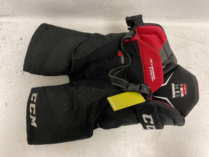 Used CCM JETSPEED FT4 PRO Senior Pant Black And Red SM 11855-S000211217