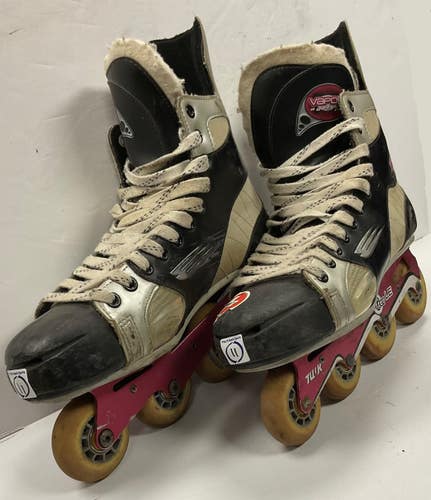 Used Bauer VAPOR LE Senior Rec Fitness Skates Grey Senior 11 11855-S000211186