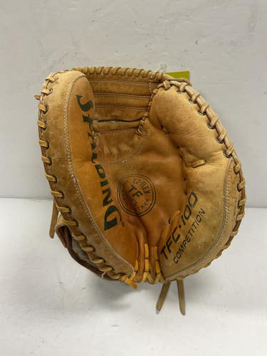 Used Spalding TFC-100 BB/SB Catchers RH Throw Tan 35" 11855-S000211179