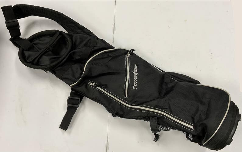 Used Powerbilt SUNDAY BAG Mens Stand Bag Black 11855-S000211180