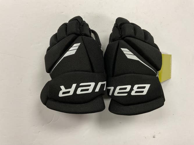 Used Bauer LIL SPORT Youth Gloves Black 9" 11855-S000211146