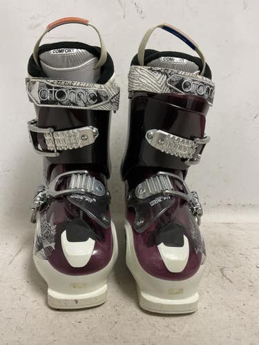Used Atomic LIVEFIT PLUS Womens DH Ski Boot Maroon 265 MP - M08.5 - W09.5 11855-S000211143