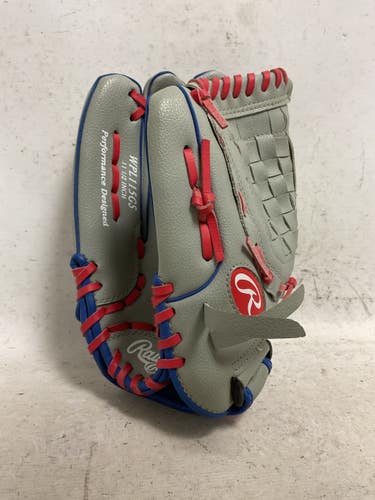 Used Rawlings WPL115GS BB/SB Glove LH Throw Grey 11 1/2" 11855-S000211133