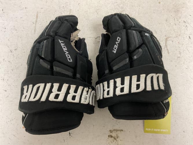 Used Warrior COVERT PRO Junior Gloves Black And White 11" 11855-S000211125
