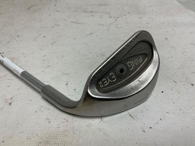 Used Ping EYE2 BLACK DOT Golf Wedge Mens RH Lob Wedge 11855-S000211113