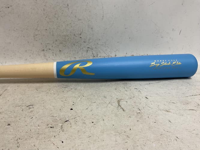 Used Rawlings MODEL 110 BB/SB Wood Bat Carolina Blue 32" 11855-S000211076