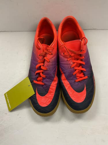 Used Nike 749898-845 Soccer Indoor Shoes Orange Senior 8.5 11855-S000211070