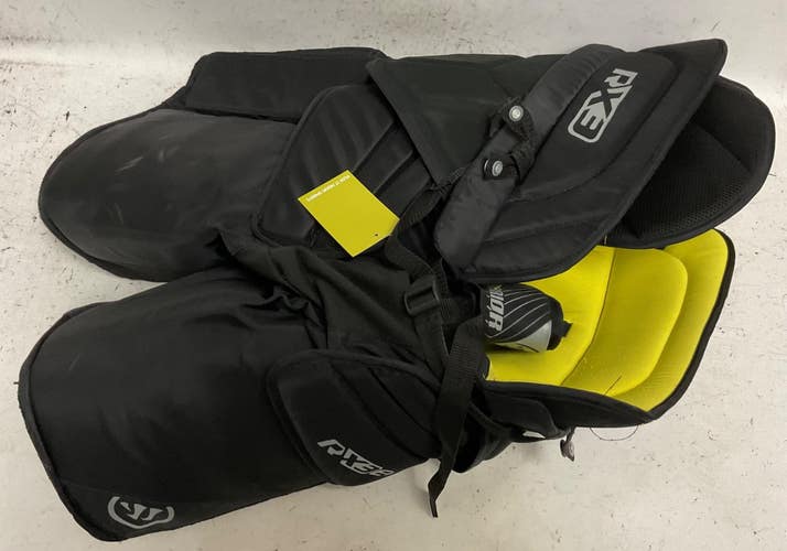 Used Warrior RITUAL X3 E+ Senior Goalie Pant Black And Yellow XL 11855-S000211036