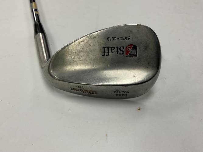 Used Wilson STAFF 56/10 Golf Wedge Mens RH Sand Wedge 11855-S000211017