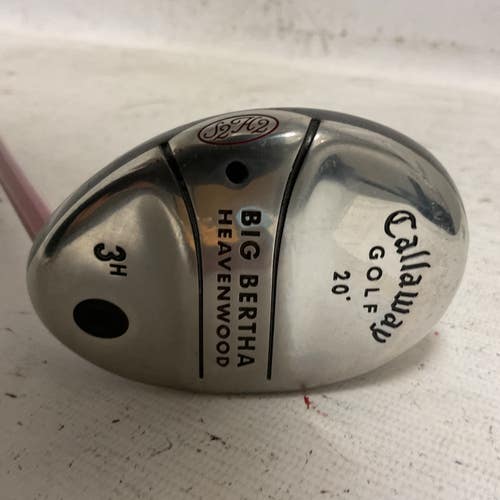 Used Callaway BIG BERTHA HEAVENWOOD Mens Hybrid Club RH 3 Hybrid 11855-S000210091