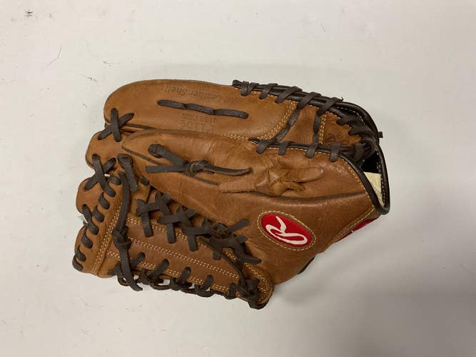 Used Rawlings P1154 BB/SB Glove RH Throw Brown 11 1/2" 11855-S000210085