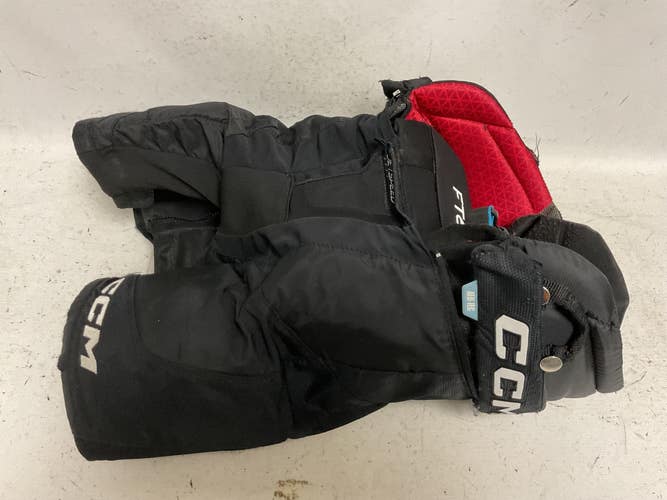 Used CCM JETSPEED FT6 Junior Pant Black And Red MD 11855-S000210003