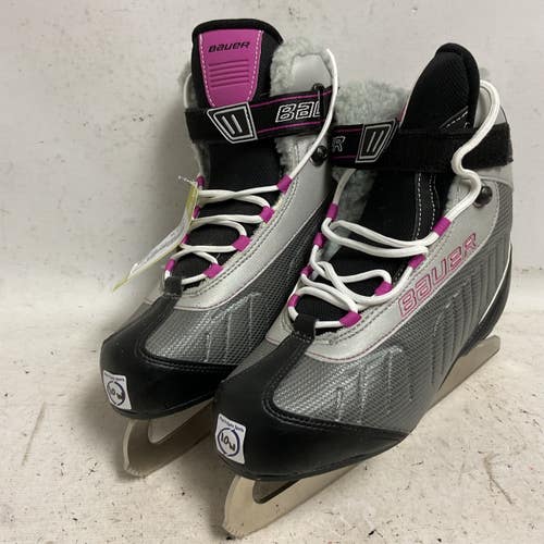 Used Bauer SOFTBOOT SKATES Womens Softboot Skate Pink Senior 10 11855-S000209996