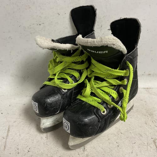 Used Bauer NEXUS 100 Youth Hockey Skate Black Youth 12.0 11855-S000209979